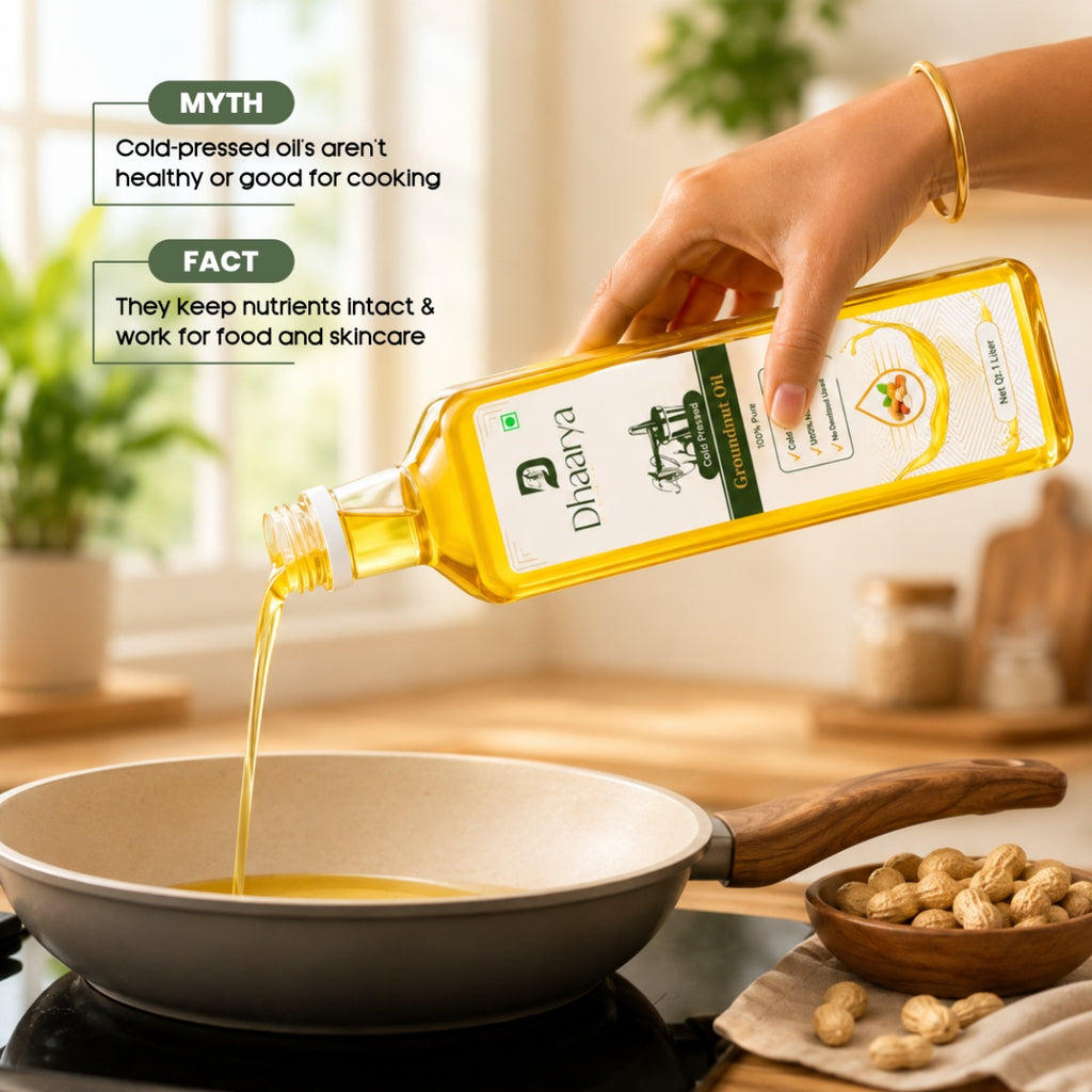 Groundnut (Peanut) Oil | Premium Cold-Pressed Oil