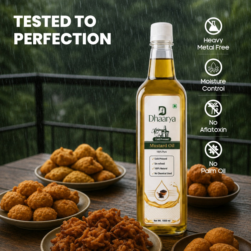 Yellow Mustard (Sarso) Oil | Premium Cold-Pressed Oil
