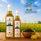 Yellow Mustard (Sarso) Oil | Premium Cold-Pressed Oil
