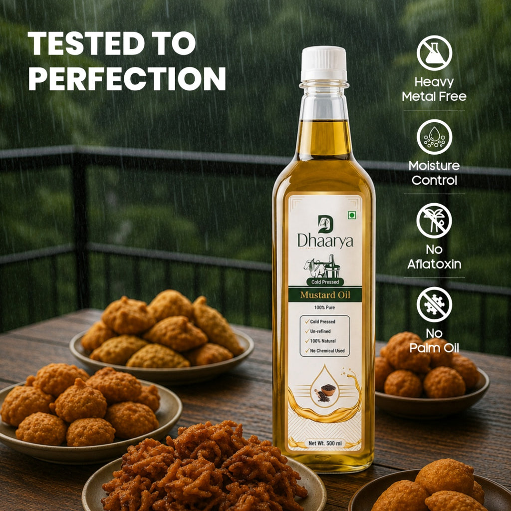 Yellow Mustard (Sarso) Oil | Premium Cold-Pressed Oil