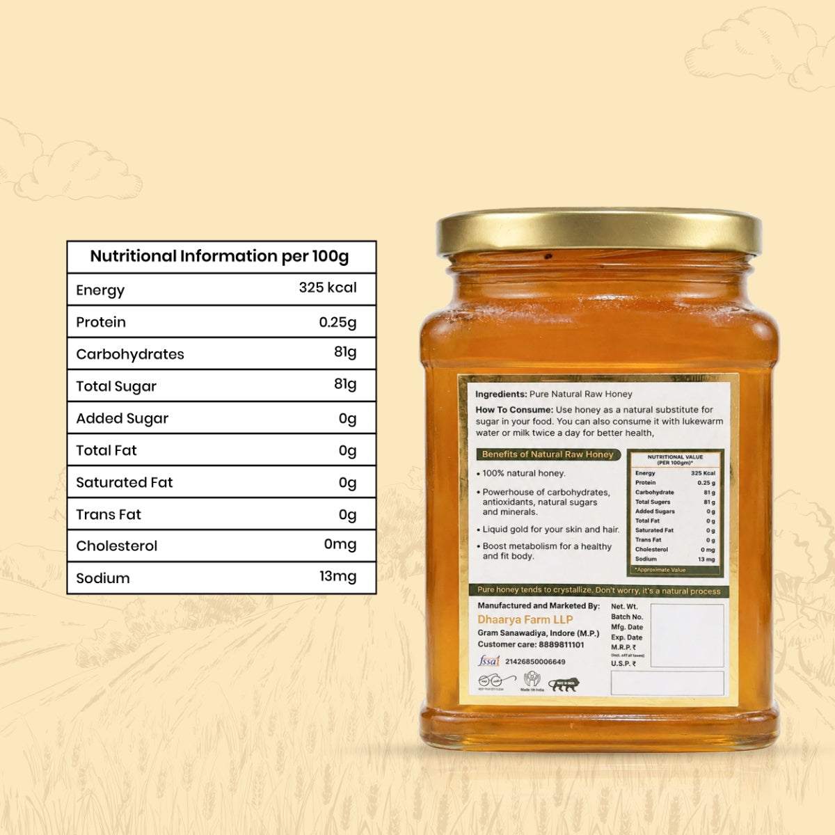 Raw Natural Honey